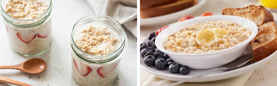 Cold oats vs hot oats