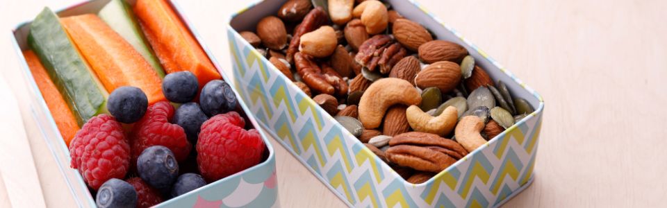 Snack boxes.