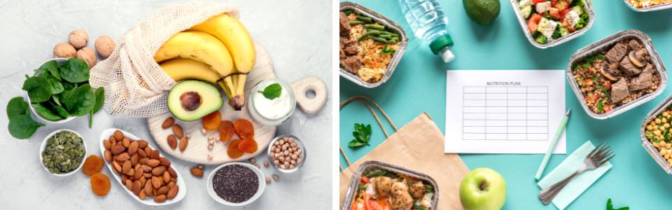 Food varieties and nutrition plan