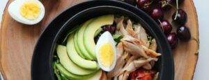 High protein breakfast