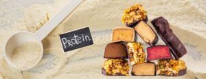 Protein bar protein content