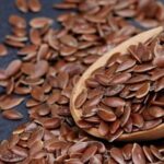 A spoonful of flax seeds